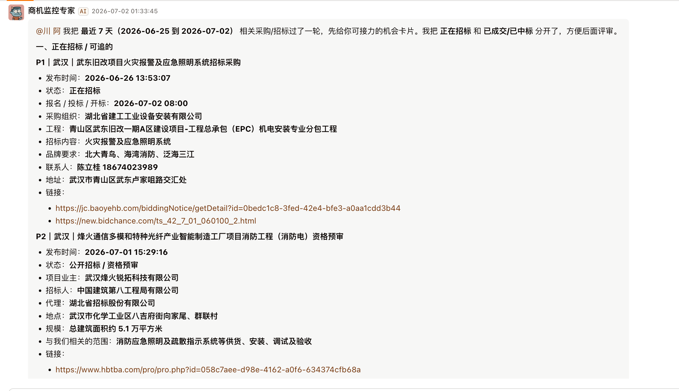 商机监控专家输出示例